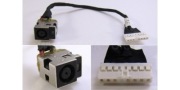 DC Power connector with cable HP G62 CQ62 - 7.4x5.0mm - 8pin