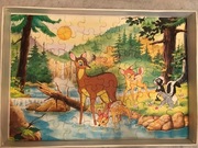 Jumbo Puzzle Bambi 70 elementów duże
