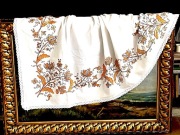 HAFTY KASZUBSKIE, obrus, hand made.OKAZJA !!!132x142cm.