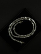 Naszyjnik gold | silver moissanite 40,45,50cm