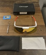 Okulary sportowe polaryzacyjne Cleoxyge UV400 nowe