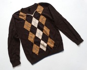 Zara_Fajny cienki letni bawełnianysweter _R.140_