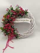 Duży Wiosenny wianek na drzwi 