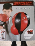 ZESTAW BOKSERSKI DLA DZIECI GRUSZKA RĘKAWICE BOKS