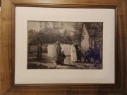 Reprodukcja obrazu Jules Bretona (1884) w drewnianej ramie 