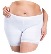 Spodenki przeciwko otarciu ud, białe XL, szorty, majtki, bermudy damskie