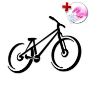 NAKLEJKA NA SAMOCHÓD AUTO LAPTOP - BIKE ROWER