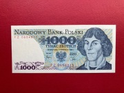 Polska, PRL, Banknot 1000 zł, stan UNC