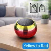 Mini Przenośny Głośnik Bluetooth – Stylowy Metaliczny Subwoofer