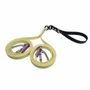Smycz dla 2 psów z krętlikiem BIOTHANE 2x 2m 19mm - duże psy