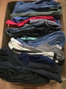 MIX Odzieży używanej - BOX męski