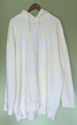 Bluza adidas oversize ecru L