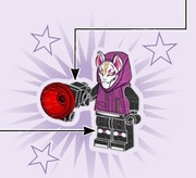 LEGO Fortnite 77073 Minifigurka Drift fort007