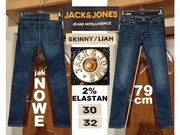 spodnie JACK JONES LIAM W30 L32 pas 78 79 80 82 83 84 j. NOWE