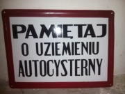 Tablica PRL cpn nowa 