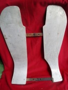 Osłony na nogi do motocykla MZ jaskólka z aluminium