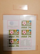 Bloczek 1974 r. Srebrny medal reprezentacji Polski