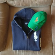 Oryginalna męska bluza Ralph Lauren Rozm.S plus czapka