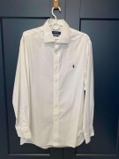 Polo Ralph Lauren Koszula Biały Regular Fit, rozmiar XL 16 1/2, 34/35