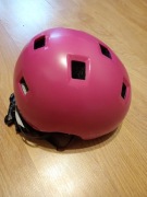 Kask rowerowy hulajnoga deskorolka różowy Decathlon XS 47-52