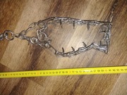 Kolczatka smycz obroża dławik 