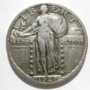 QUARTER DOLLAR - 1927 USA