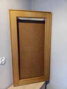 Rama do lustra drewniana prl