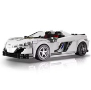 Mould King 27043 Samochód Sportowy Biały Roadster 364 el. Klocki Techniczne