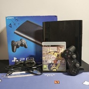 Zestaw PS3 PlayStation 3 Slim 500GB CECH-4304C HEN, sprawna, BDB