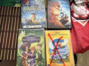 Disney DVD,Król Lew, Piotruś Pan, Mała Syrenka