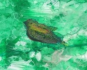 Trelek-Morelek" autorski obraz akrylowy z certyfikatem autentyczności