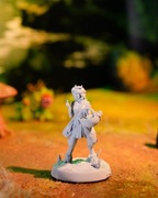 Ferne Dziewczynka Satyr - Figurka 32mm 14K zgodna z DnD RPG Pathfinder War.