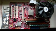 Płyta MSI 915G Combo 2 Komputer Pentium4 3GHz RAM SPRAWNE