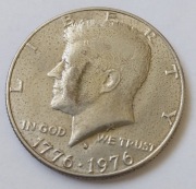 Pół dolara, moneta z 1976 roku
