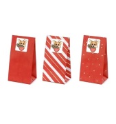 Torebki na cukierki, czerwone