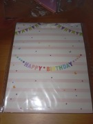 Napis urodziny happy birthday 