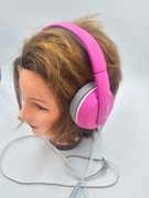 Magnat LZR 580S słuchawki przewodowe różowe