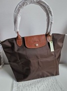 BRĄZ/ czekolada torebka LONGCHAMP roz L 