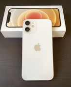 Apple iPhone 12 mini 64GB biały | bardzo dobry stan | pudełko + etui