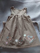 Sukienka wiązana Next 4-5Y. rozm.110cm