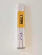 Drewniana miara składana z logo ytong silka xsella