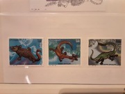 Somalia 2000 Mi 843-5   dinozaury seria  idealna pozycja 
