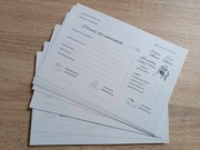 Ankiety ślubne 36 sztuk