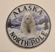Magnes na lodówkę akrylowy Alaska Northpole Canada Biegun Północny (44) 