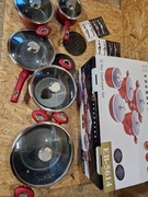 Garnki Edenberg EB 5614 Indukcja zestaw garnków marmurowych