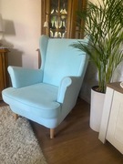 Fotel Uszak z podnóżkiem