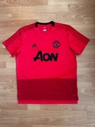 Koszulka Manchester United Adidas - Stan jak nowa - AON sponsor