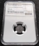 1 GROSZ 1939 ROK - GG - NGC MS 63