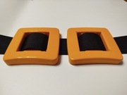 Balast nurkowy 1 KG żółty powlekany