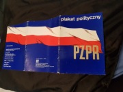 plakat polityczny pzpr zestaw 9 szt prl pocztówka karta pocztówka nr 1830
